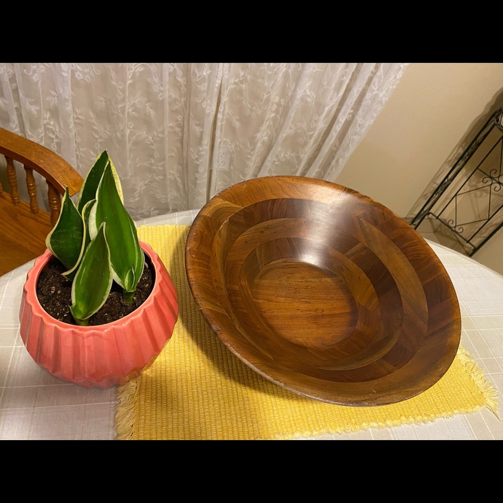 Large Wooden bowl